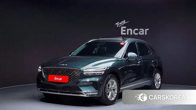 Genesis GV70 2021 Темно-зеленый из Кореи