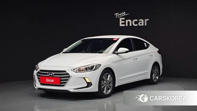 Hyundai Avante AD 2018 Белый из Кореи