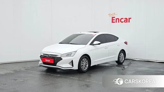 Hyundai The New Avante AD 2019 Белый из Кореи