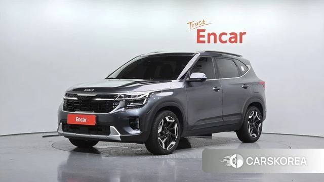 Kia The New Seltos 2023 Серый из Кореи