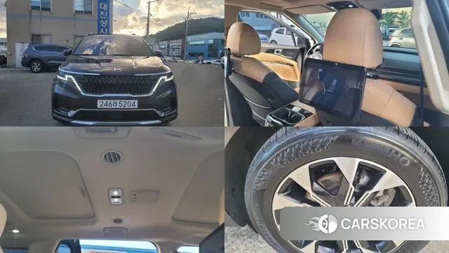 Kia Carnival 4th generation 2021 Серый из Кореи