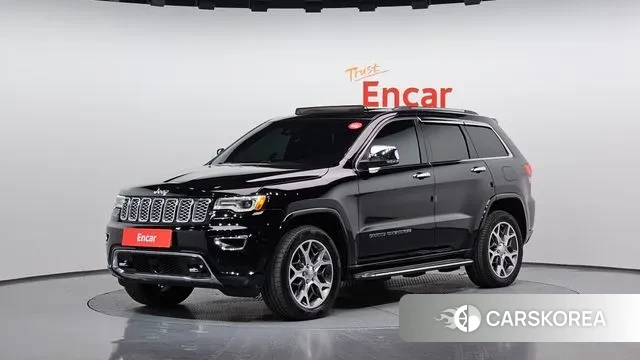 Jeep Grand Cherokee 2021 Черный из Кореи
