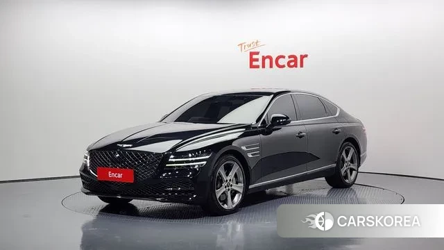 Genesis G80 (RG3) 2021 Черный из Кореи