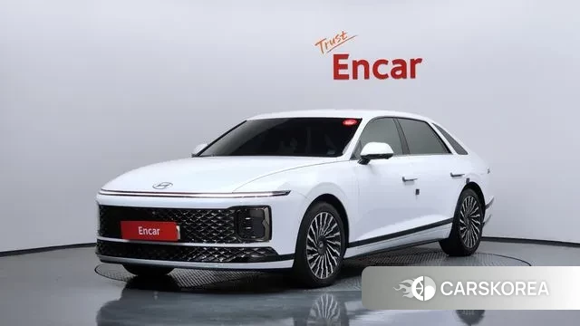 Hyundai Grandeur Hybrid (GN7) 2023 Белый из Кореи