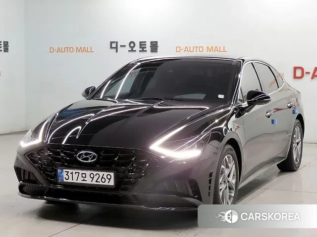 Hyundai Sonata (DN8) 2022 Черный из Кореи