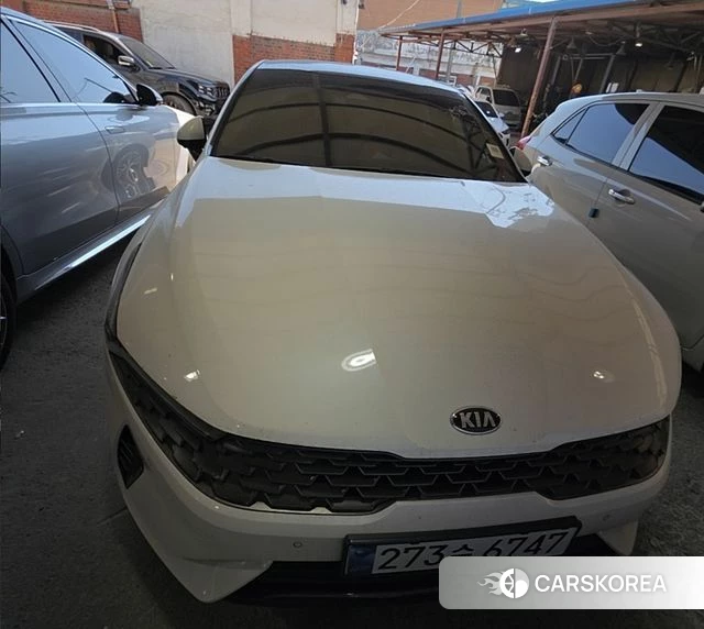 Kia K5 Hybrid 3rd Generation 2021 Белый из Кореи