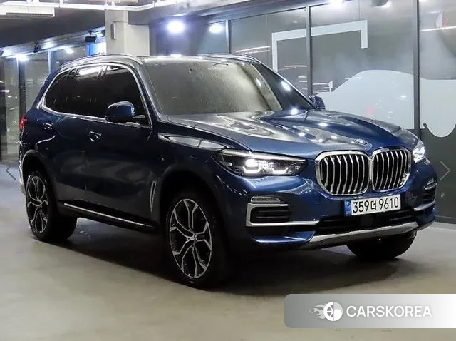 BMW X5 (G05) 2021 Синий из Кореи