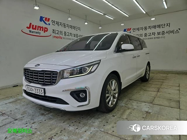 Kia The New Carnival 2019 Белый из Кореи