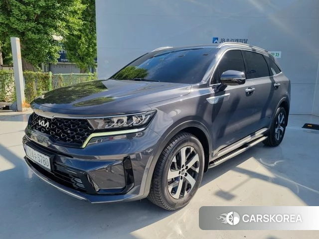 Kia Sorento 4th Generation 2023 Серебристо-серый из Кореи