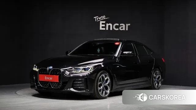 BMW i4 2023 Черный из Кореи