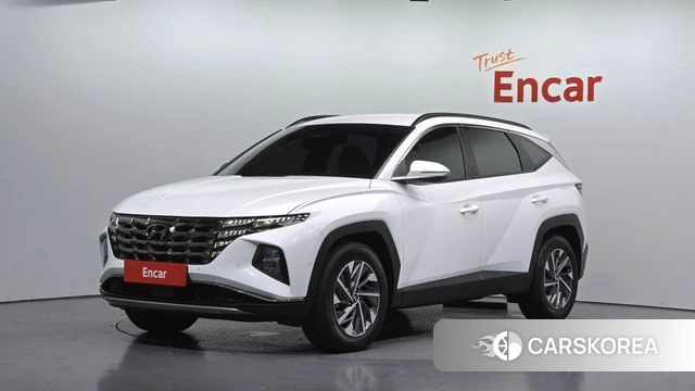 Hyundai Tucson Hybrid (NX4) 2022 Белый из Кореи