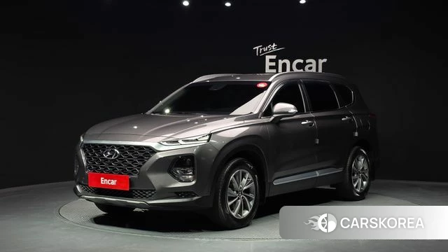 Hyundai Santa Fe TM 2020 Серый из Кореи