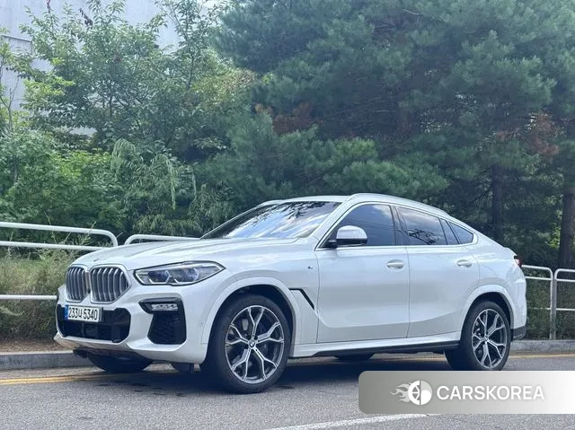 BMW X6 (G06) 2021 Белый из Кореи