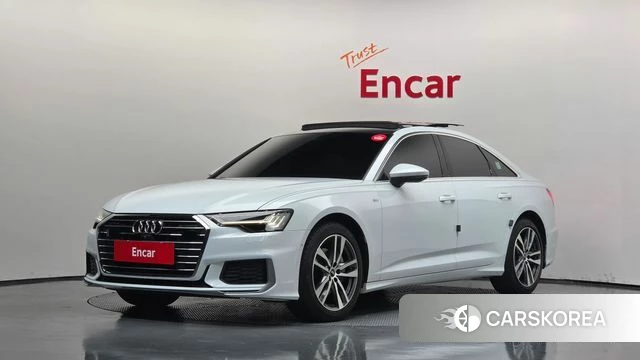 Audi A6 (C8) 2023 Белый из Кореи