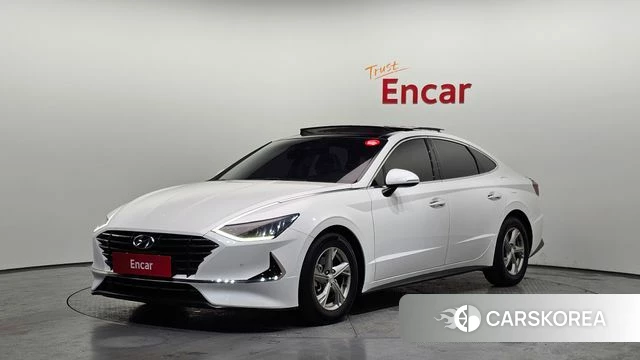 Hyundai Sonata (DN8) 2019 Белый из Кореи