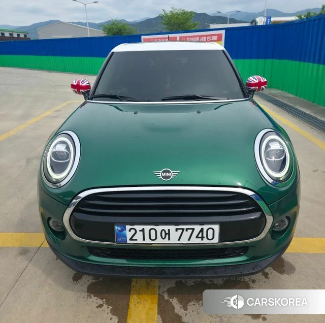 Mini Cooper 2020 Темно-зеленый из Кореи
