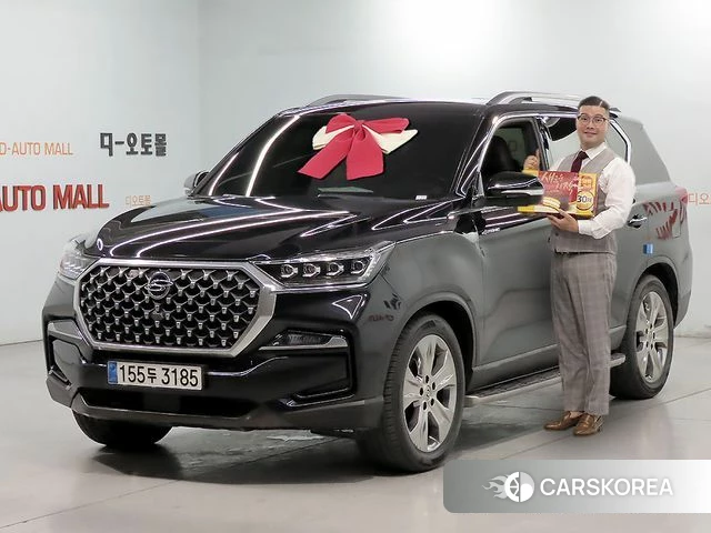 Ssangyong All New Rexton 2021 Черный из Кореи