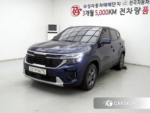 Kia The New Seltos 2023 Темно-зеленый из Кореи