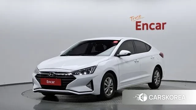 Hyundai The New Avante AD 2018 Белый из Кореи