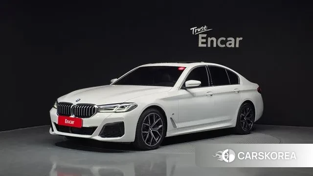 BMW 5 Series (G30) 2023 Белый из Кореи