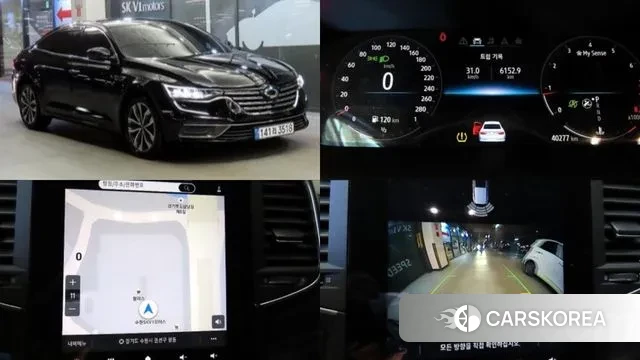 Renault Korea (Samsung) The New SM6 2022 Черный из Кореи