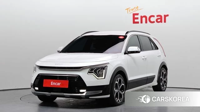 Kia Di Ol Nu Niro 2022 Белый из Кореи