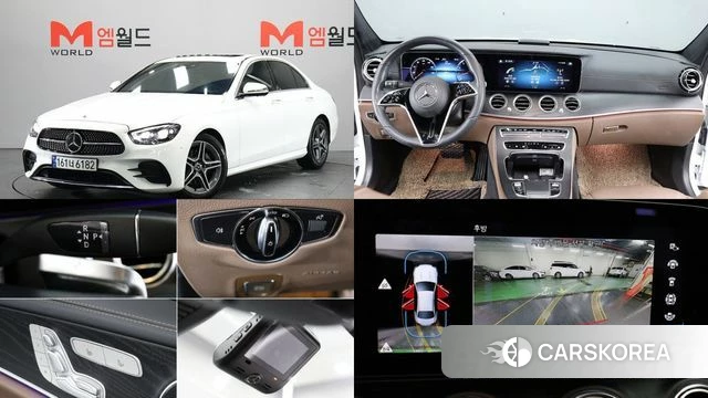 Mercedes-Benz E-Class W213 2023 Белый из Кореи