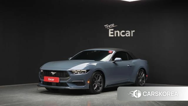 Ford Mustang 7th Generation 2023 Синий из Кореи