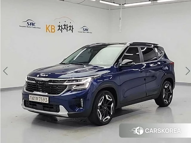 Kia The New Seltos 2022 Синий из Кореи