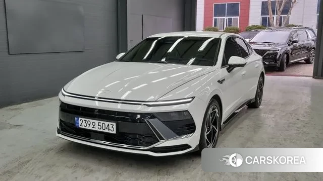 Hyundai Sonata D Edge (DN8) 2023 Белый из Кореи