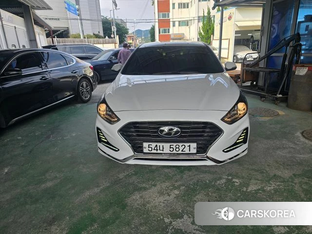 Hyundai Sonata New Rise 2019 Белый из Кореи
