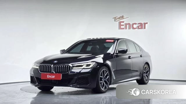 BMW 5 Series (G30) 2020 Черный из Кореи