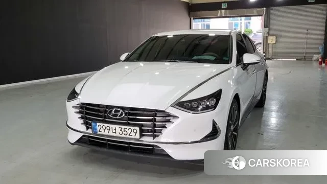 Hyundai Sonata (DN8) 2019 Белый из Кореи
