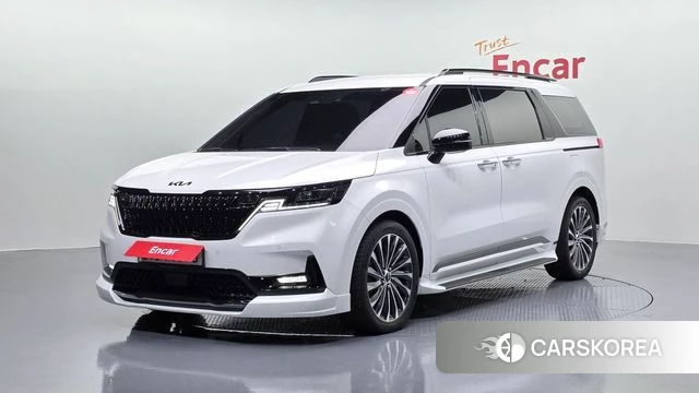 Kia Carnival 4th generation 2023 Белый из Кореи