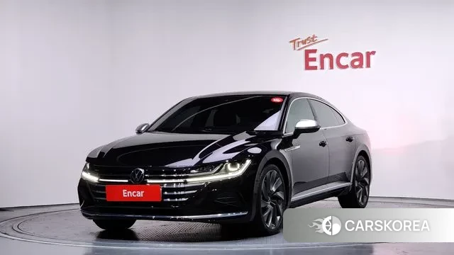 Volkswagen Arteon 2022 Черный из Кореи