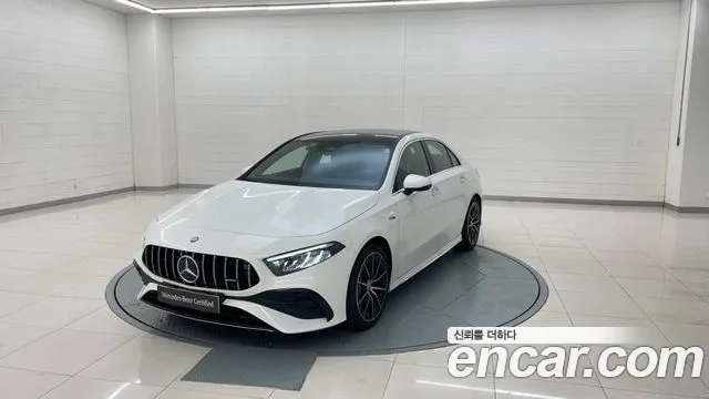 Mercedes-Benz A-Class W177 2024 Белый из Кореи