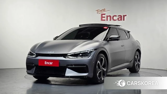 Kia EV6 2024 Серебристо-серый из Кореи