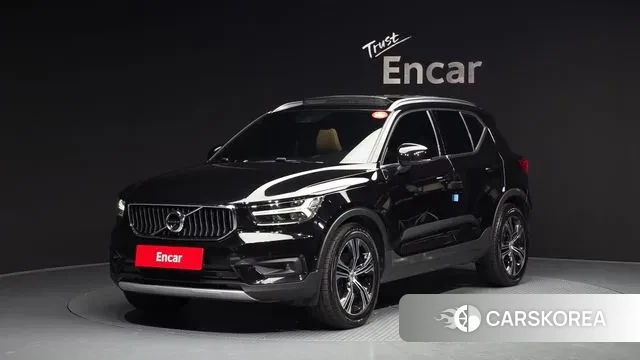 Volvo XC40 2020 Черный из Кореи