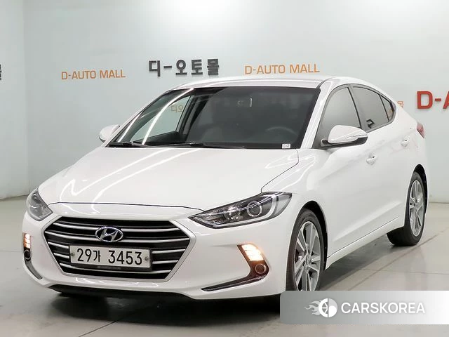 Hyundai Avante AD 2018 Белый из Кореи
