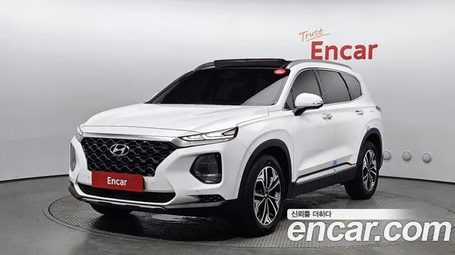 Hyundai Santa Fe TM 2020 Белый из Кореи
