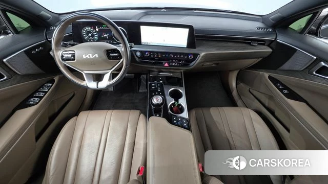 Kia K8 2021 Серый из Кореи