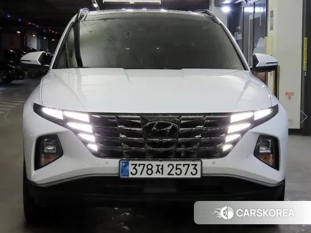 Hyundai Tucson (NX4) 2021 Белый из Кореи