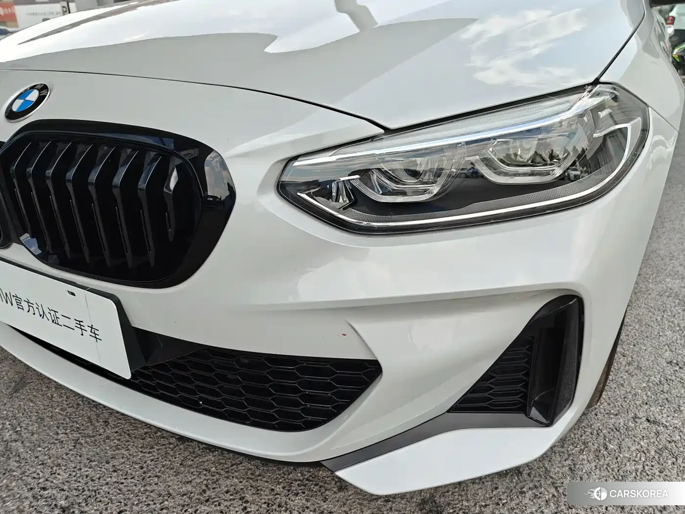 BMW 1 series 2023 Белый из Китая