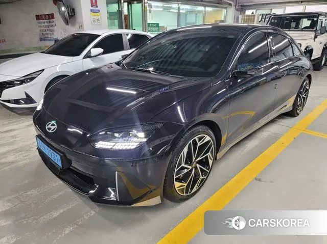 Hyundai Ionic 6 2022 Синий из Кореи