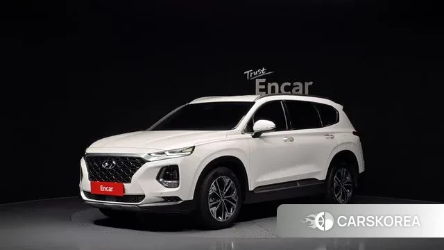 Hyundai Santa Fe TM 2019 Белый из Кореи