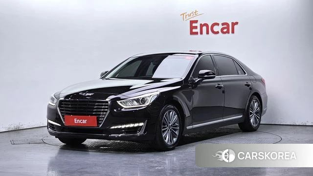 Genesis EQ900 2018 Черный из Кореи