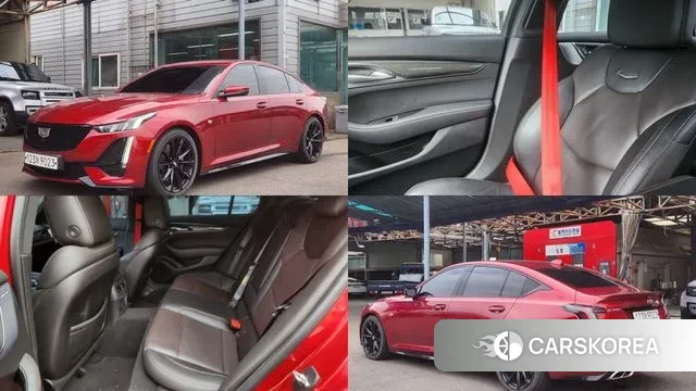 Cadillac CT5 2020 Красный из Кореи