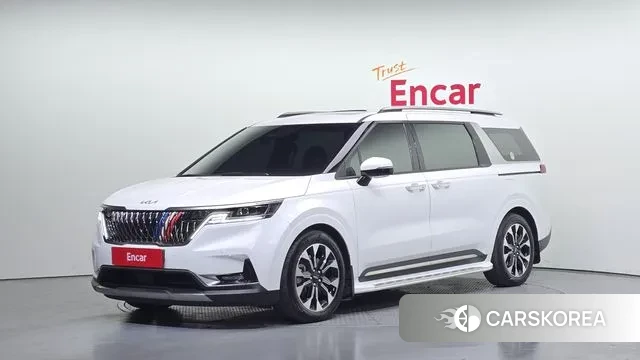Kia Carnival 4th generation 2023 Белый из Кореи