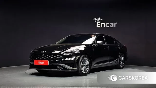 Kia K8 Hybrid 2023 Черный из Кореи