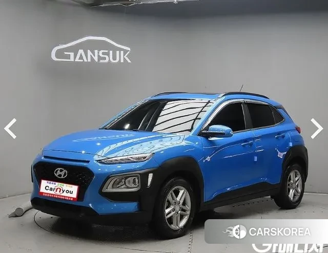 Hyundai Kona 2018 Синий из Кореи